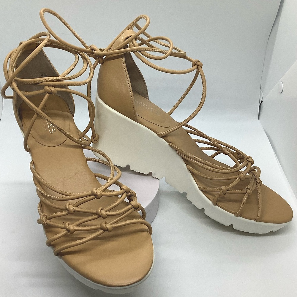 CHARLES BY CHARLES DAVID STRAPPY SANDALS